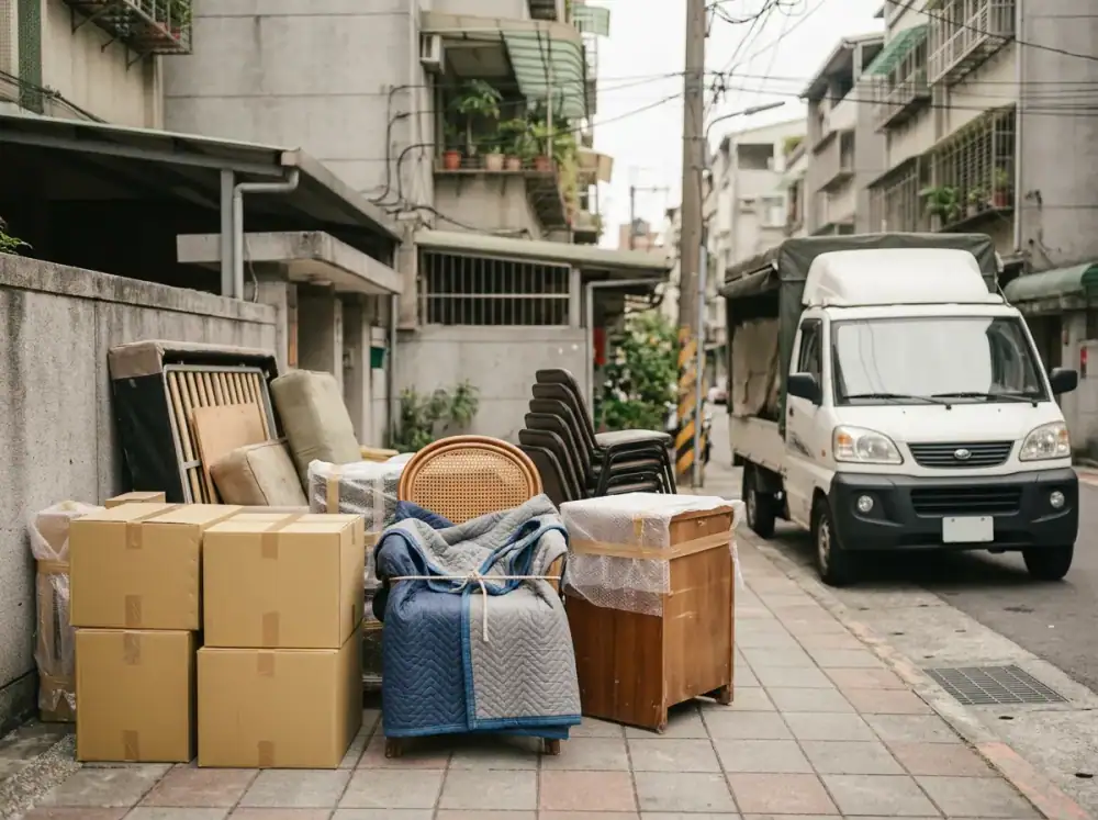 家庭搬家示意圖